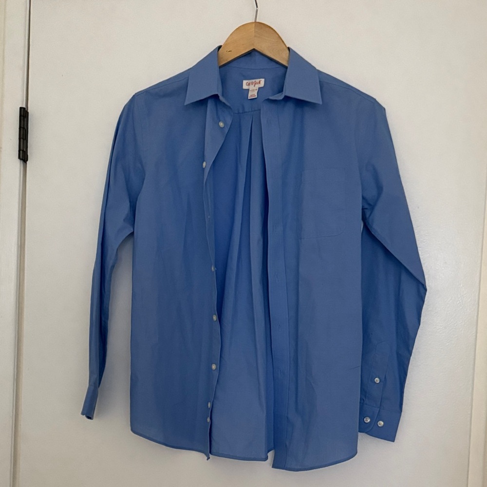 Cat & Jack Kid’s Casual Blue Button Down Shirt